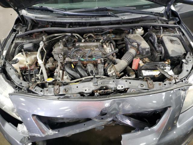 1NXBU40E19Z053534 - 2009 TOYOTA COROLLA BASE GRAY photo 11