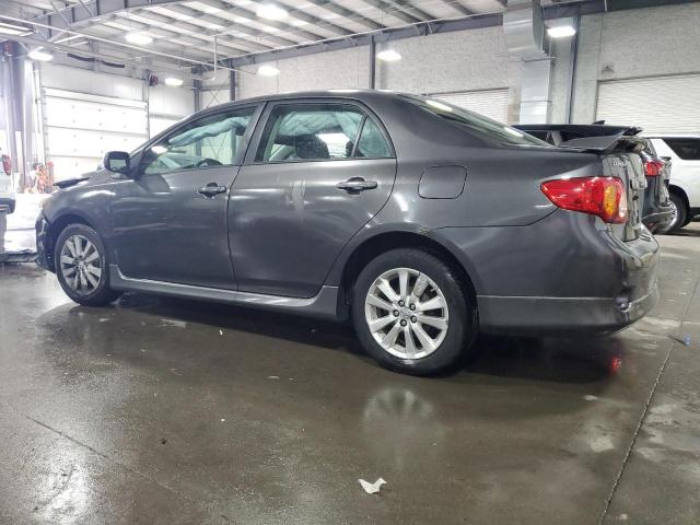 1NXBU40E19Z053534 - 2009 TOYOTA COROLLA BASE GRAY photo 2