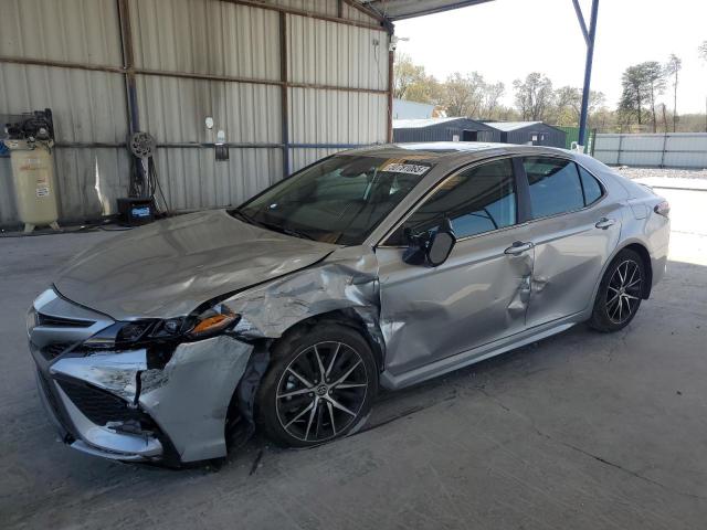 4T1G11AK1PU748224 - 2023 TOYOTA CAMRY SE NIGHT SHADE SILVER photo 1