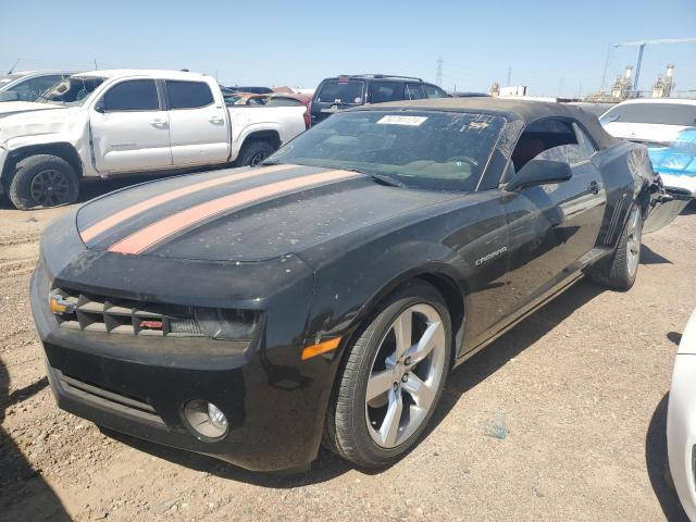 2G1FC3D37D9226452 - 2013 CHEVROLET CAMARO LT BLACK photo 1