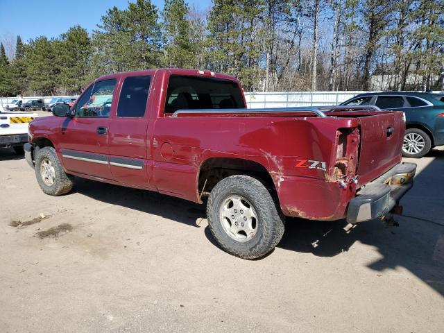 1GCEK19T64E268921 - 2004 CHEVROLET SILVERADO K1500 BURGUNDY photo 2