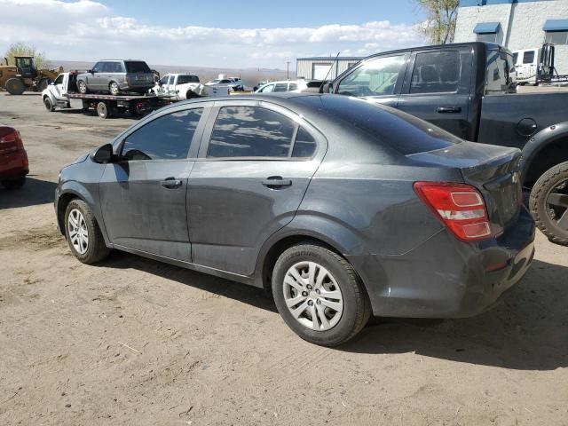 1G1JB5SB3K4136220 - 2019 CHEVROLET SONIC 4D LS GRAY photo 2