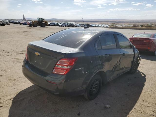 1G1JB5SB3K4136220 - 2019 CHEVROLET SONIC 4D LS GRAY photo 3