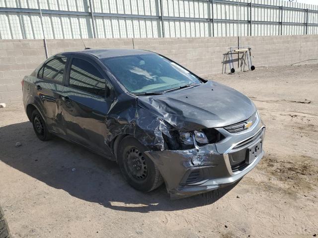 1G1JB5SB3K4136220 - 2019 CHEVROLET SONIC 4D LS GRAY photo 4