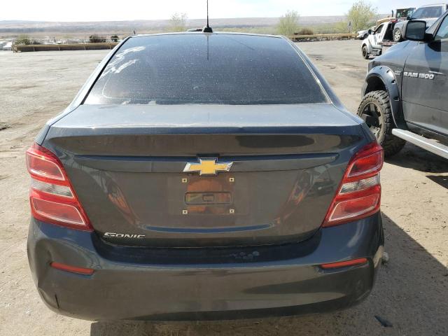 1G1JB5SB3K4136220 - 2019 CHEVROLET SONIC 4D LS GRAY photo 6