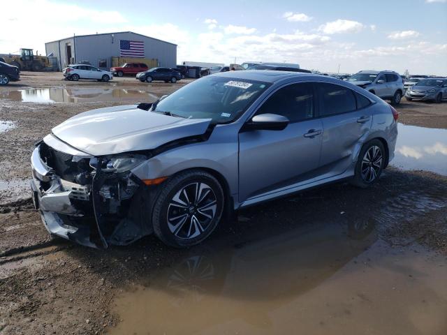 19XFC1F74GE039607 - 2016 HONDA CIVIC EXL GRAY photo 1