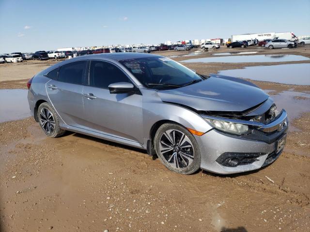 19XFC1F74GE039607 - 2016 HONDA CIVIC EXL GRAY photo 4