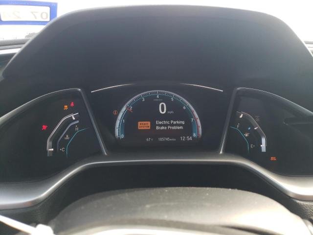 19XFC1F74GE039607 - 2016 HONDA CIVIC EXL ნაცრისფერი ფოტო 9