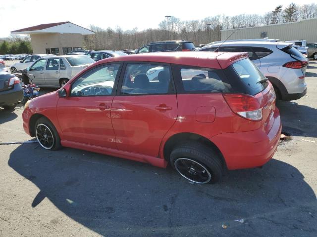 2T1KR32E33C006717 - 2003 TOYOTA COROLLA MA XR RED photo 2