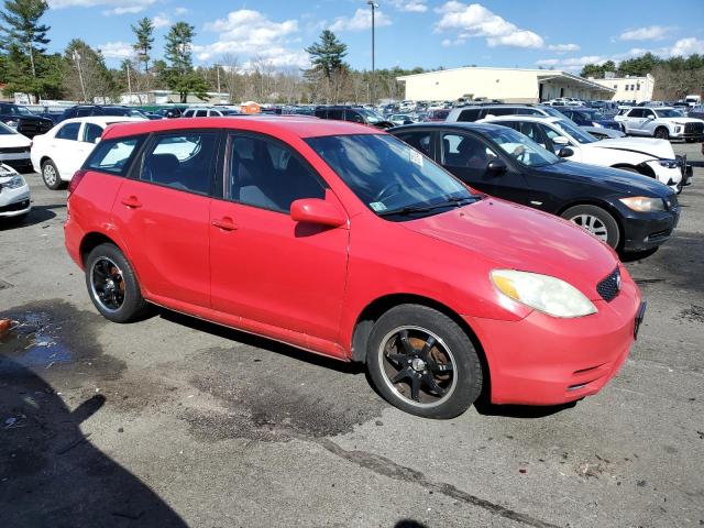 2T1KR32E33C006717 - 2003 TOYOTA COROLLA MA XR RED photo 4