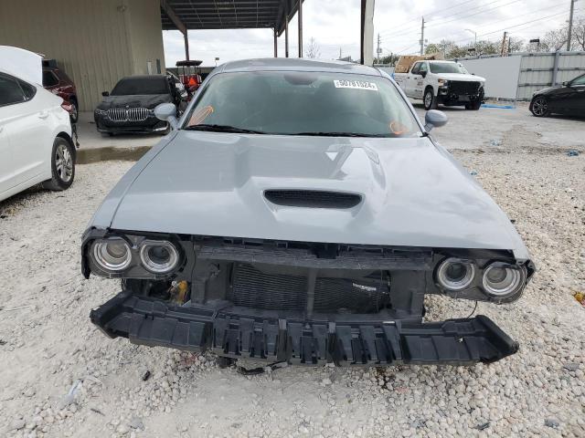 2C3CDZBT4MH593851 - 2021 DODGE CHALLENGER R/T GRAY photo 5