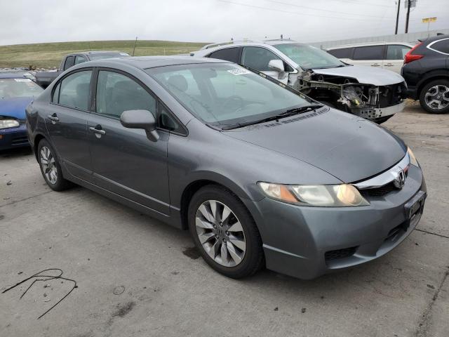 1HGFA16939L024941 - 2009 HONDA CIVIC EXL CHARCOAL photo 4