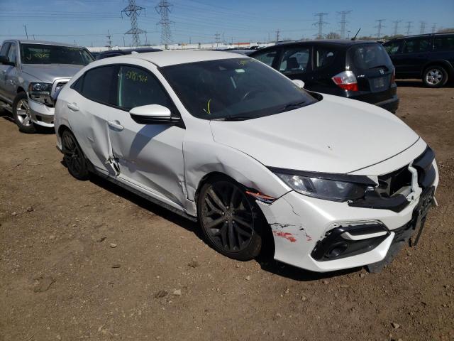 SHHFK7H47LU201662 - 2020 HONDA CIVIC SPORT WHITE photo 4