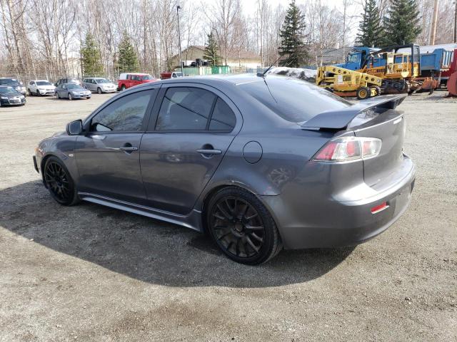 JA3AU86W69U026982 - 2009 MITSUBISHI LANCER GTS GRAY photo 2