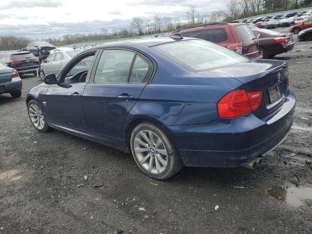 WBAPK5G55BNN79920 - 2011 BMW 328 XI SULEV BLUE photo 2