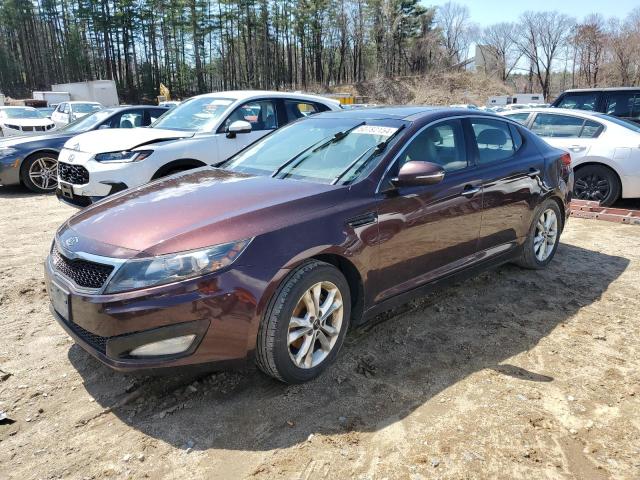 KNAGN4A74B5120924 - 2011 KIA OPTIMA EX RED photo 1