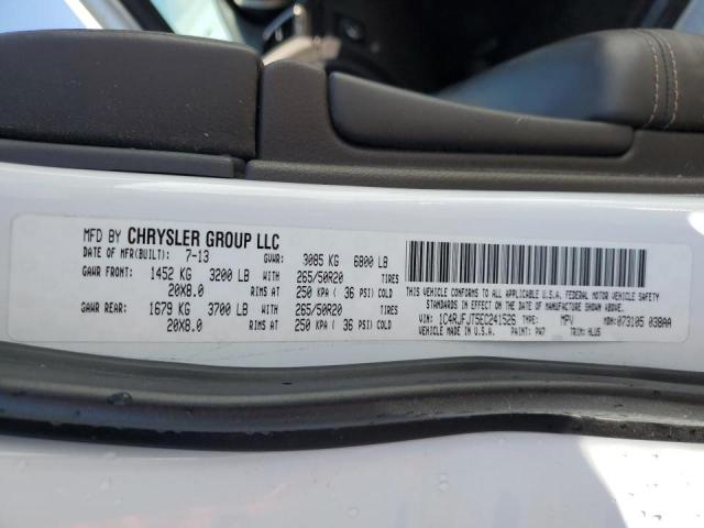 1C4RJFJT5EC241526 - 2014 JEEP GRAND CHER SUMMIT 白色 照片 14