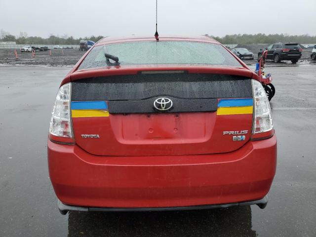 JTDKB20U187697778 - 2008 TOYOTA PRIUS RED photo 6