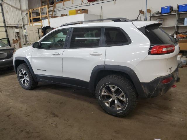 1C4PJMBS0EW129300 - 2014 JEEP CHEROKEE TRAILHAWK WHITE photo 2