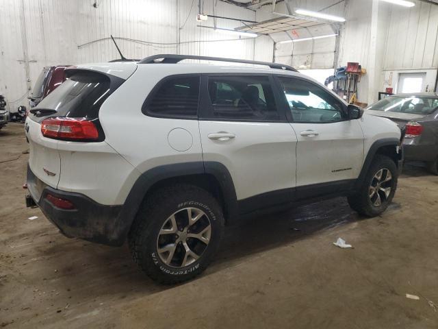 1C4PJMBS0EW129300 - 2014 JEEP CHEROKEE TRAILHAWK WHITE photo 3