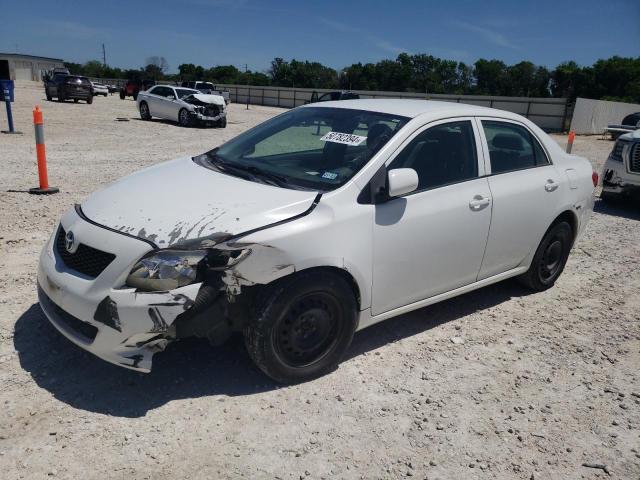 1NXBU4EE7AZ169723 - 2010 TOYOTA COROLLA BASE WHITE photo 1