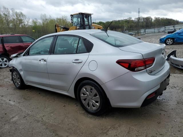 3KPA24AB0KE198921 - 2019 KIA RIO S SILVER photo 2