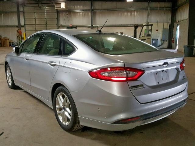 3FA6P0HR1DR153104 - 2013 FORD FUSION SE  photo 3