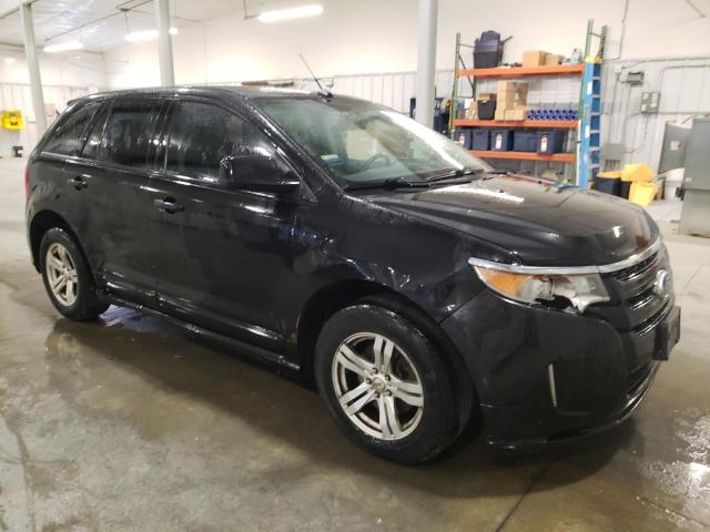 2FMDK4AK3BBA03944 - 2011 FORD EDGE SPORT BLACK photo 4