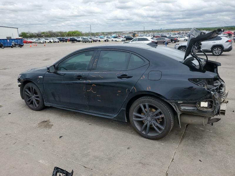 19UUB3F61JA006606 - 2018 ACURA TLX TECH+A შავი ფოტო 2