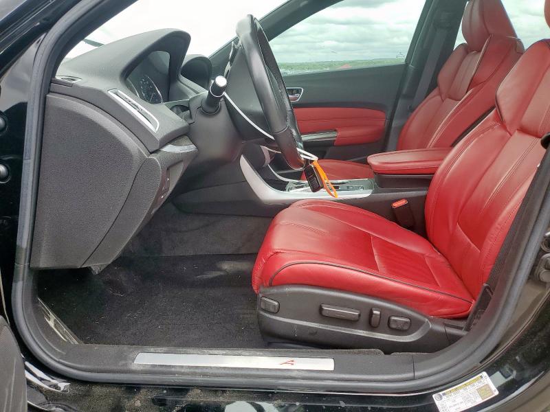 19UUB3F61JA006606 - 2018 ACURA TLX TECH+A შავი ფოტო 7