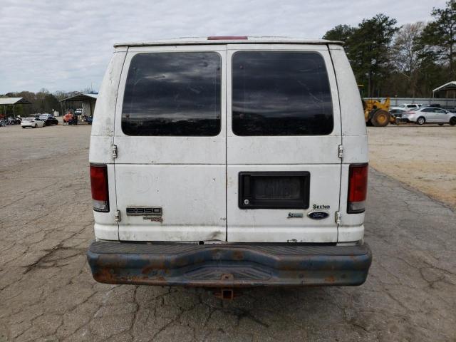 1FTSE3EL5BDA97674 - 2011 FORD ECONOLINE E350 SUPER DUTY VAN WHITE photo 6