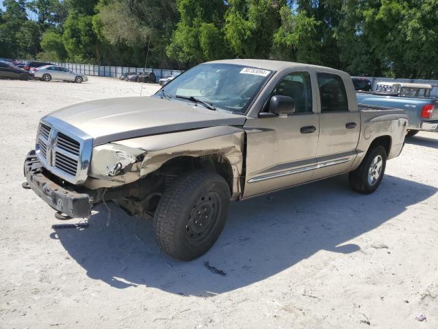 1D7HW58N45S158891 - 2005 DODGE DAKOTA QUAD LARAMIE GOLD photo 1