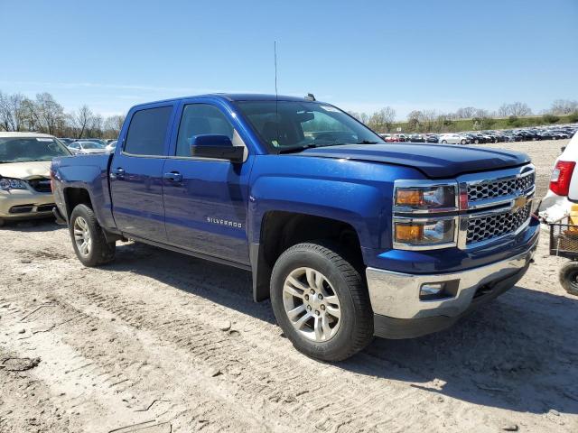 3GCUKREC6EG427673 - 2014 CHEVROLET SILVERADO K1500 LT BLUE photo 4