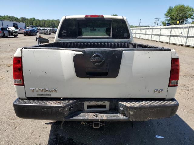 1N6BA07D28N317613 - 2008 NISSAN TITAN XE WHITE photo 6