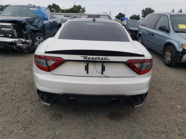 ZAM45VLA8D0067094 - 2013 MASERATI GRANTURISM S WHITE photo 6