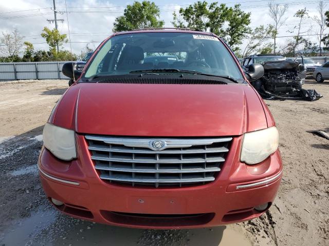 2A8GP64L06R740155 - 2006 CHRYSLER TOWN & COU LIMITED BURGUNDY photo 5