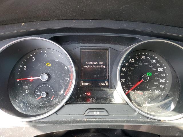 3VV2B7AX5KM031771 - 2019 VOLKSWAGEN TIGUAN SE Чорний фото 9