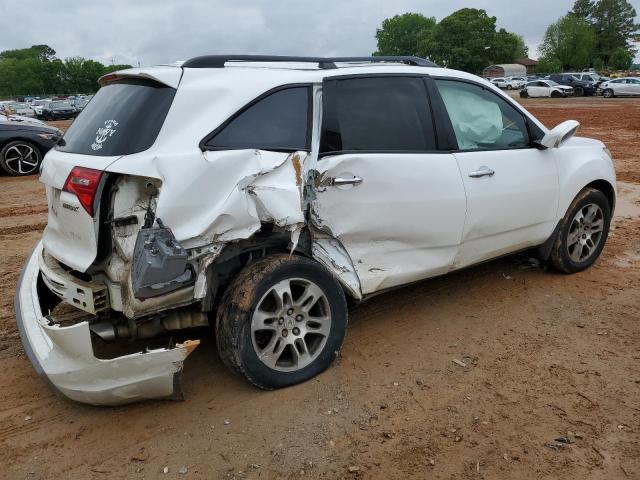 2HNYD28297H528516 - 2007 ACURA MDX WHITE photo 3