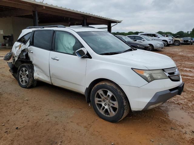 2HNYD28297H528516 - 2007 ACURA MDX WHITE photo 4