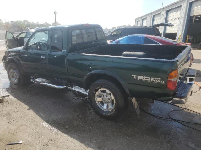 4TASN92N6YZ613122 - 2000 TOYOTA TACOMA XTRACAB PRERUNNER მწვანე ფოტო 2