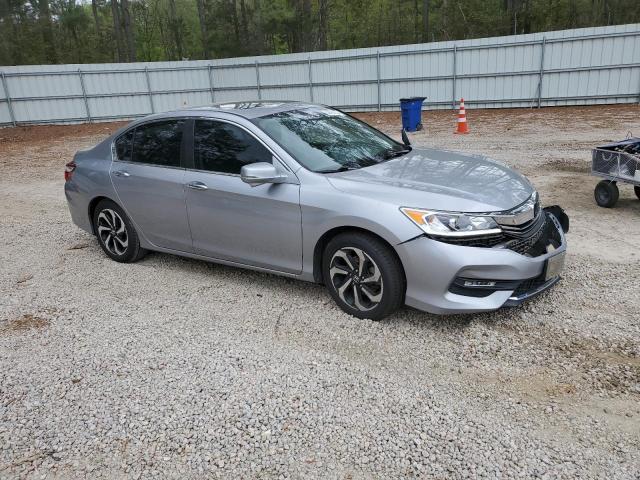 1HGCR2F81HA071484 - 2017 HONDA ACCORD EXL SILVER photo 4