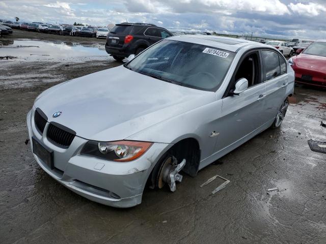 WBAVC93587KZ71770 - 2007 BMW 328 XI SILVER photo 1