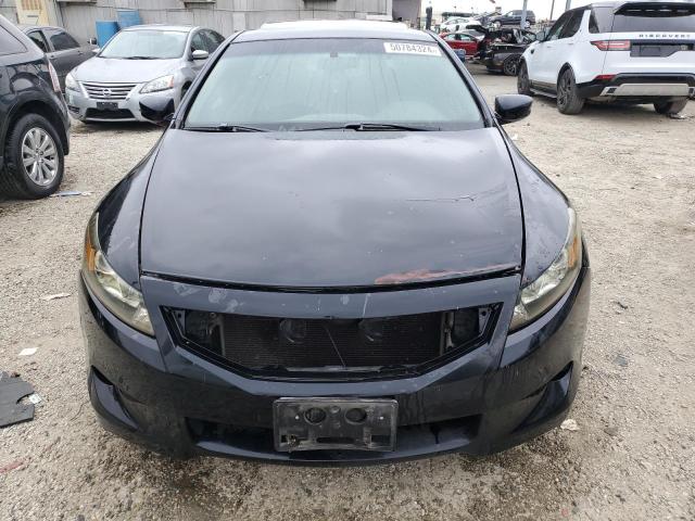 1HGCS12828A005577 - 2008 HONDA ACCORD EXL BLACK photo 5