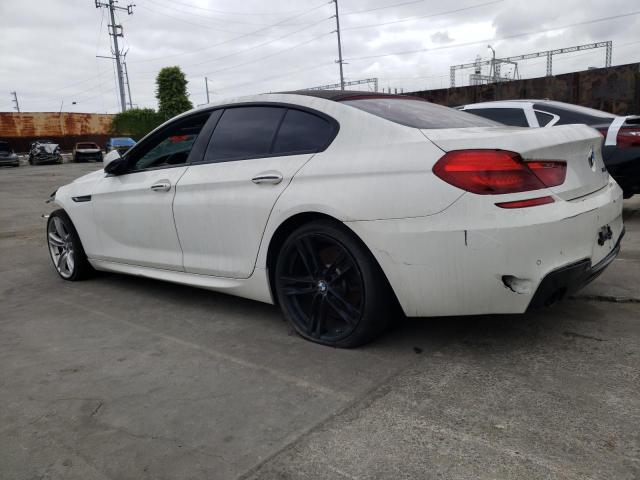 WBA6A0C53ED317721 - 2014 BMW 640 I GRAN COUPE WHITE photo 2