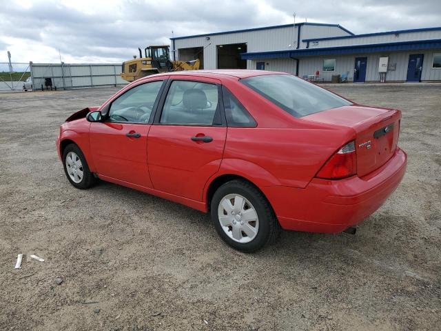 1FAFP34N87W118887 - 2007 FORD FOCUS ZX4 RED photo 2