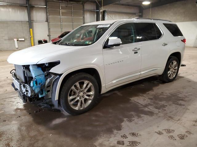 1GNEVKKW3JJ108460 - 2018 CHEVROLET TRAVERSE HIGH COUNTRY WHITE photo 1