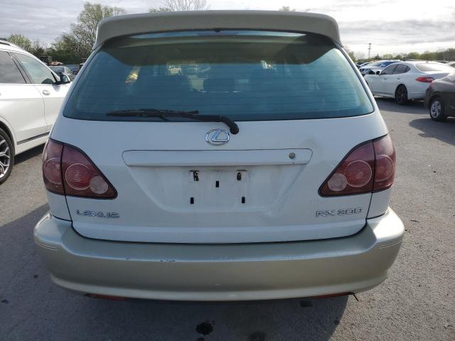 JT6GF10UXY0065124 - 2000 LEXUS RX 300 WHITE photo 6