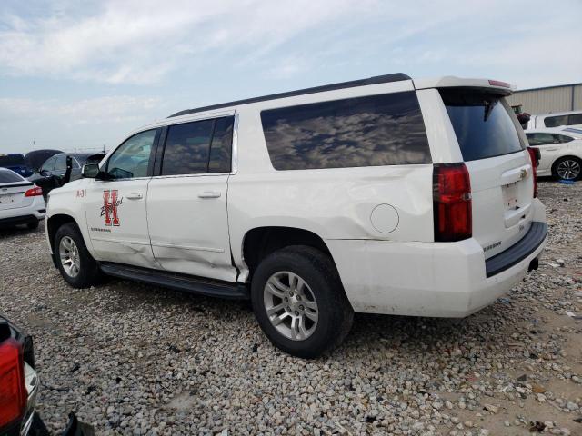 1GNSCGEC9JR124297 - 2018 CHEVROLET SUBURBAN C1500  LS WHITE photo 2