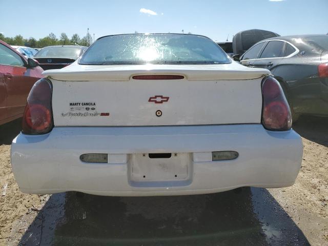 2G1WX12K449301384 - 2004 CHEVROLET MONTE CARL SS WHITE photo 6