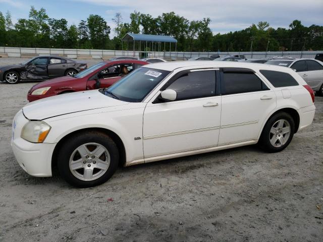 2D4FV47VX6H446698 - 2006 DODGE MAGNUM SXT WHITE photo 1